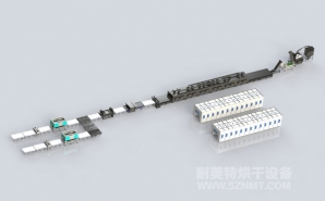 NMT-ZN-666 光伏組件熱解回收產(chǎn)線